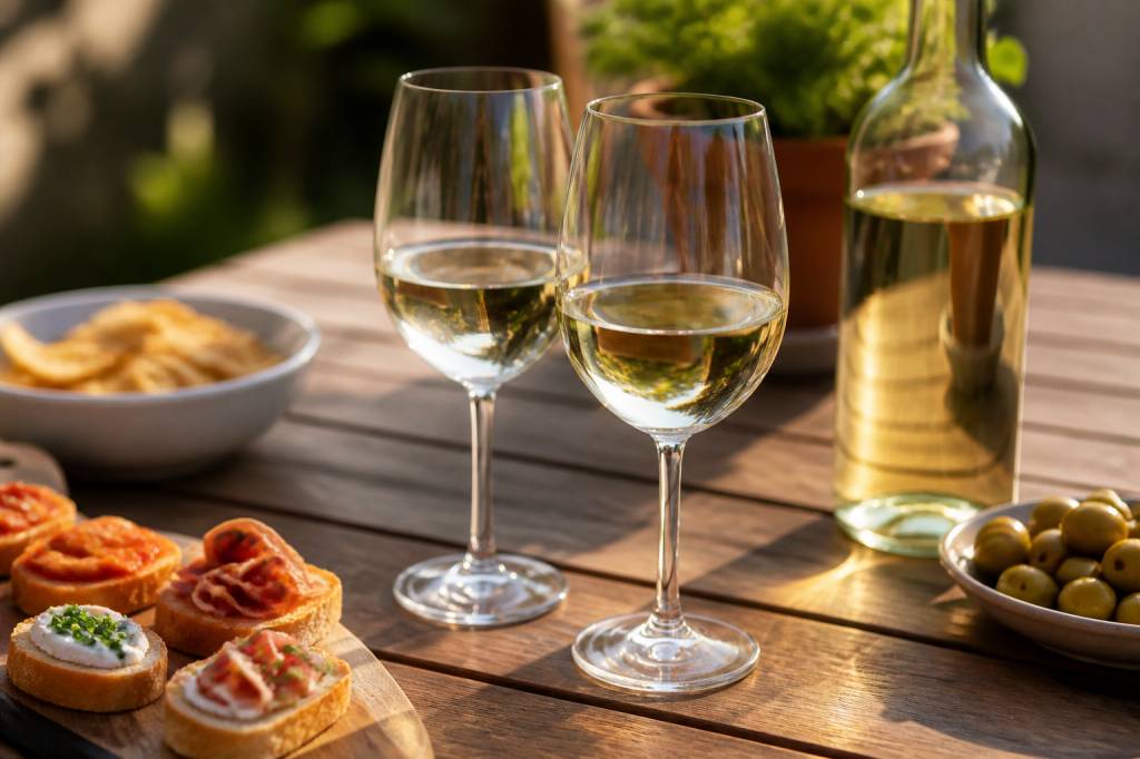 Quel vin blanc sec pour l'apéritif : les styles qui fonctionnent le mieux